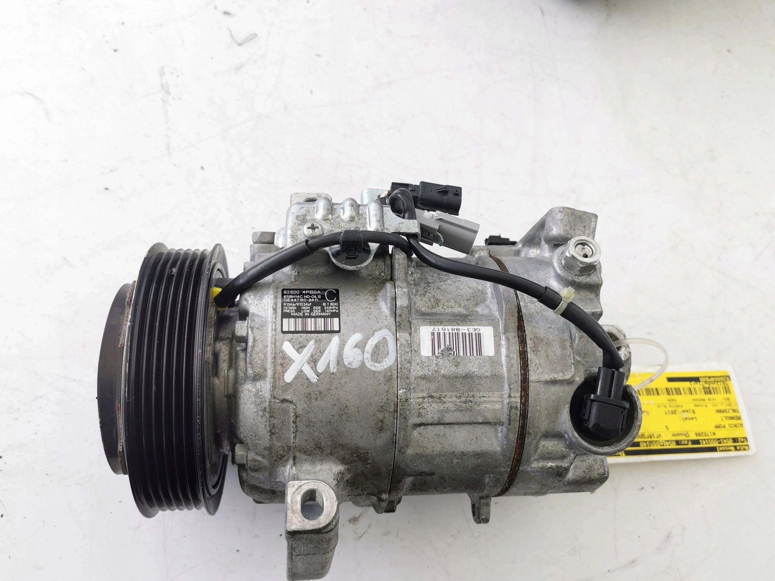 RENAULT TALISMAN 1.6B 926004PB0A GE447160-8411 KOM
