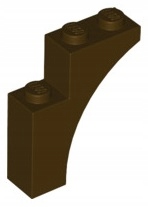 

Lego Łuk 1x3x3 Ciemny Brązowy (13965/6177917)