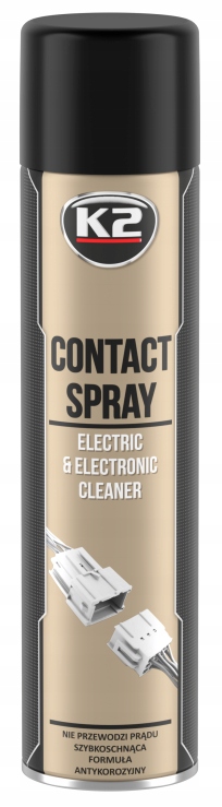 Środek do czyszczenia styków K2 600 ml do części elektrycznych.