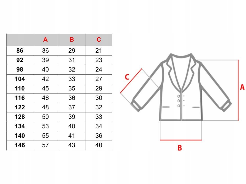 GARNITUR DZIECIĘCY SPORTOWA ELEGANCJA granat 110 Fason regular