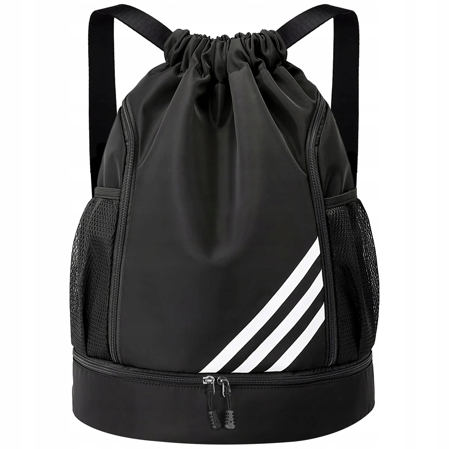 PLECAK TRENINGOWY DO PIŁKARSKA I KOSZYKÓWKA TORBA NA SPORTOWY ZE SZNURKIEM Model Torba