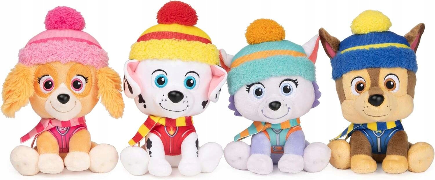 PSI PATROL MIŚ PLUSZAK MASKOTKA EVEREST PAW PATROL SPIN MASTER 18 CM Wiek dziecka 12 m +