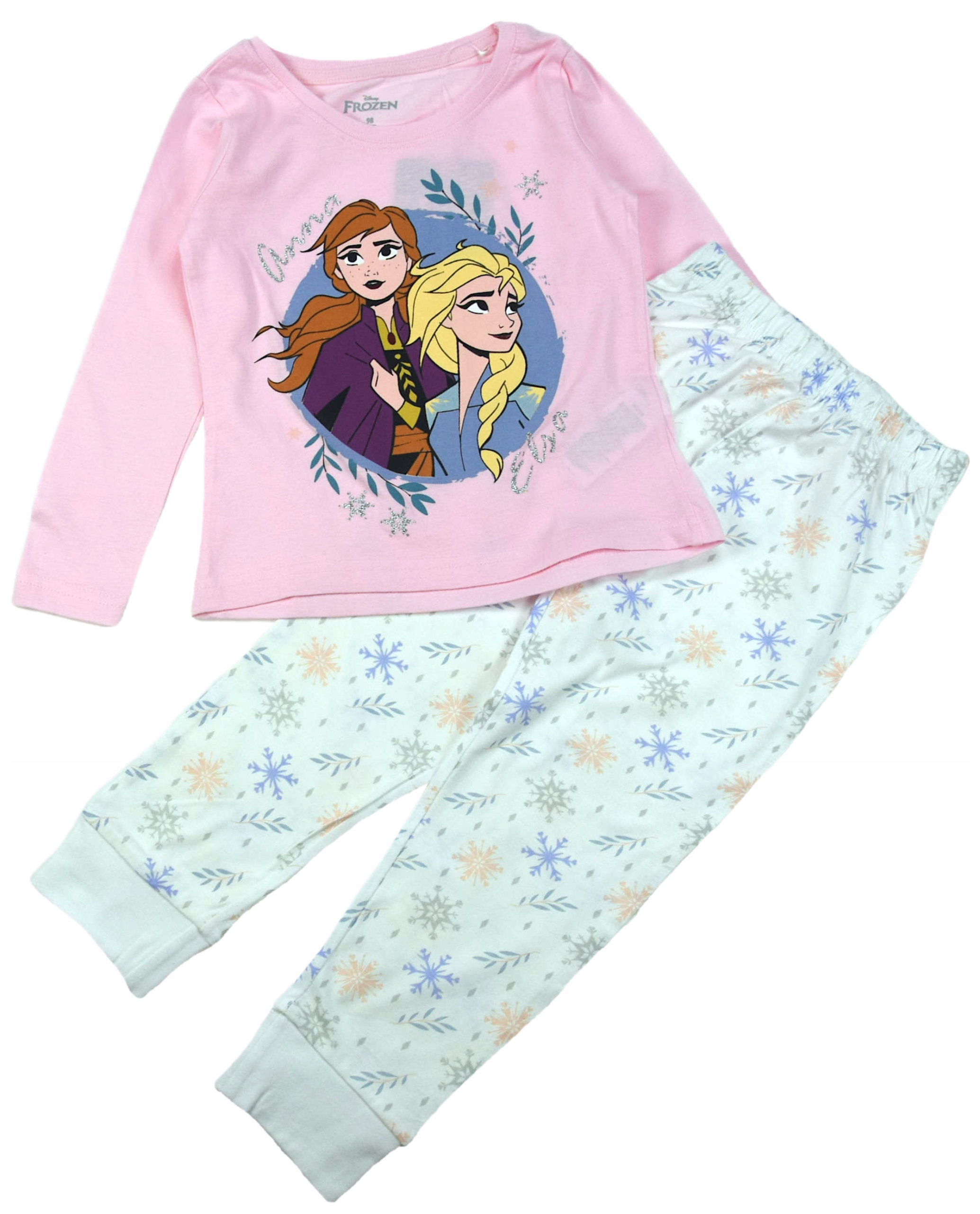 

Piżama Kraina Lodu Frozen II Elsa Anna Róż 98