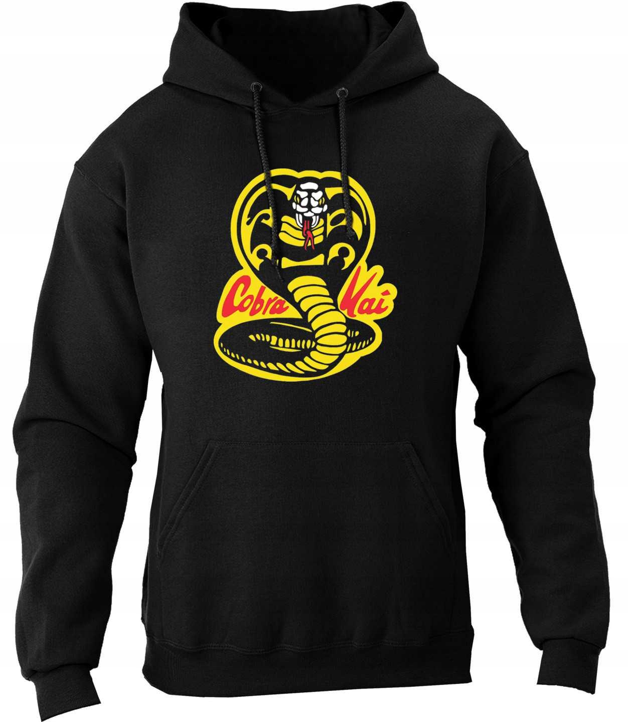 

Bluza z kapturem Cobra Kai karate kid serial