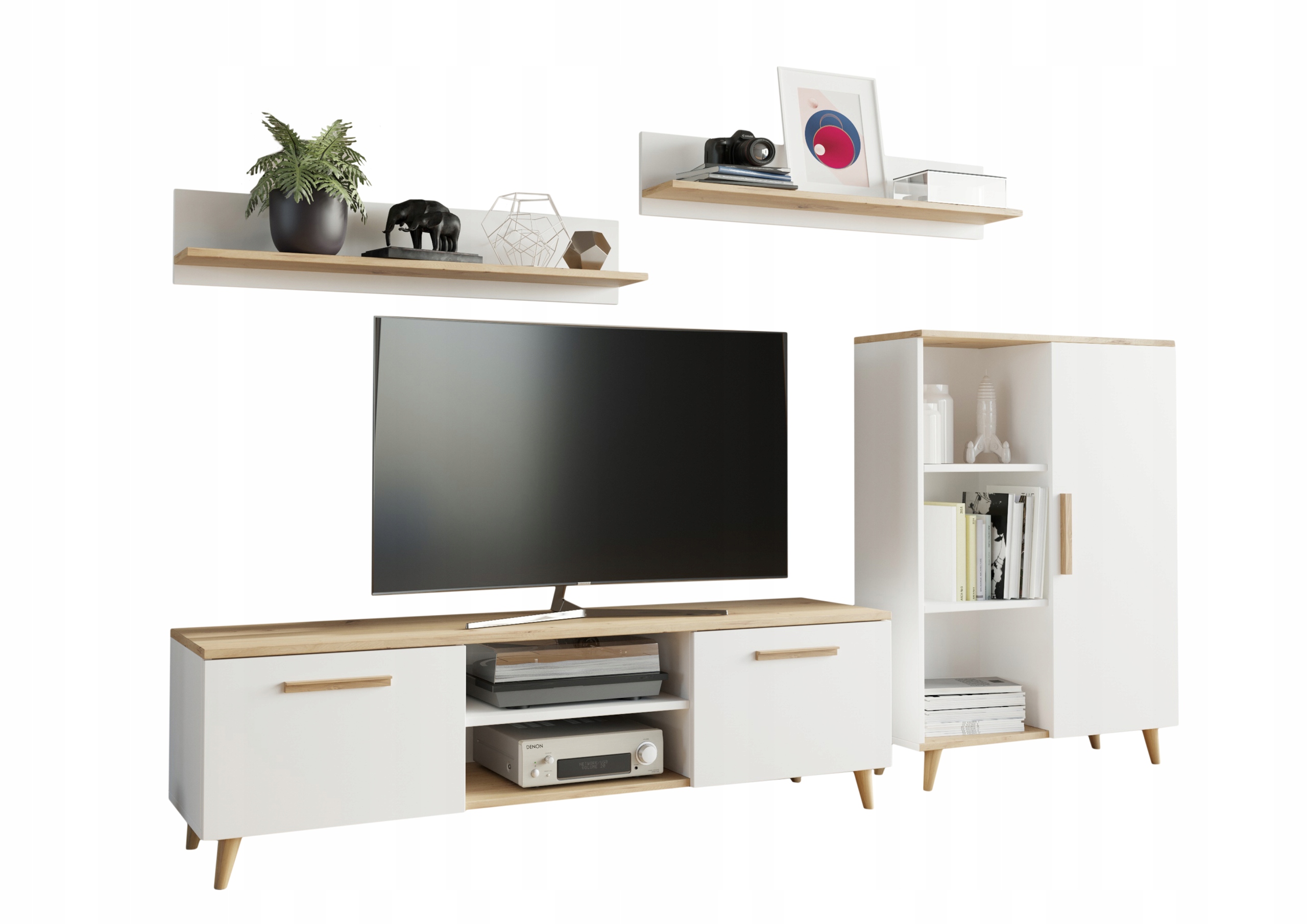 

Meble Meblościanka Oslo Salon styl skandynawski
