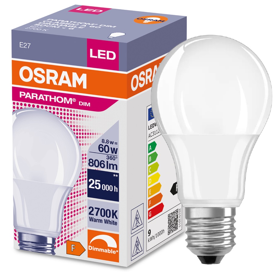 

Osram żarówka Led DIM 8.8W 60W E27 2700K DIM
