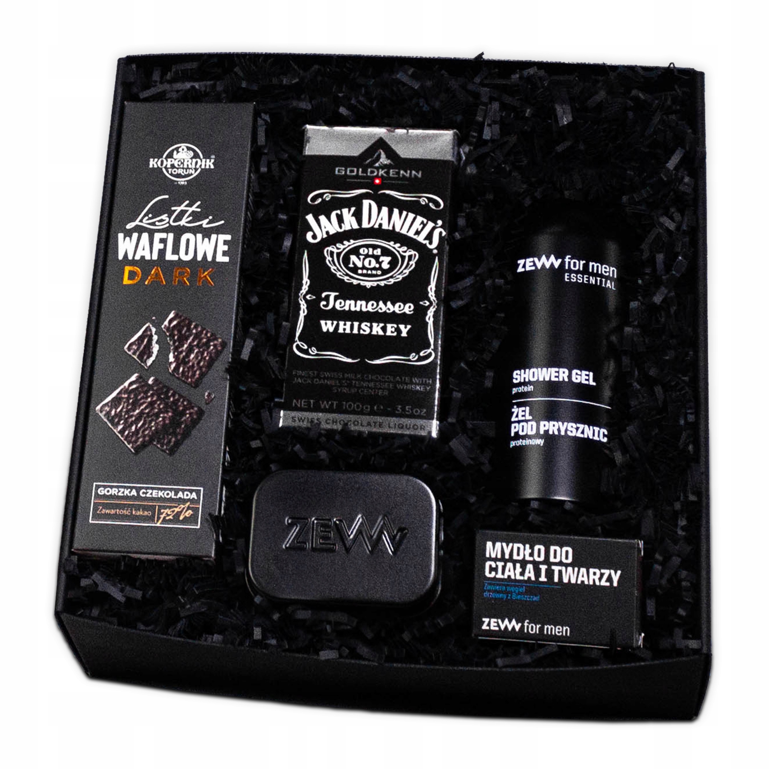 Dárková krabička Pro Něj Elegantní pánská kosmetická sada Zew Jack Daniels