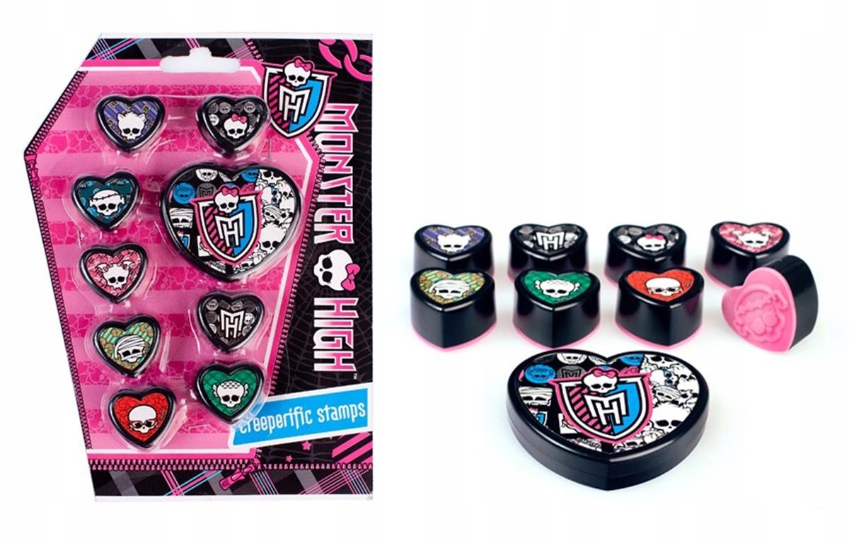 

Stemple zestaw Monster High B/c ST-1201, Crea