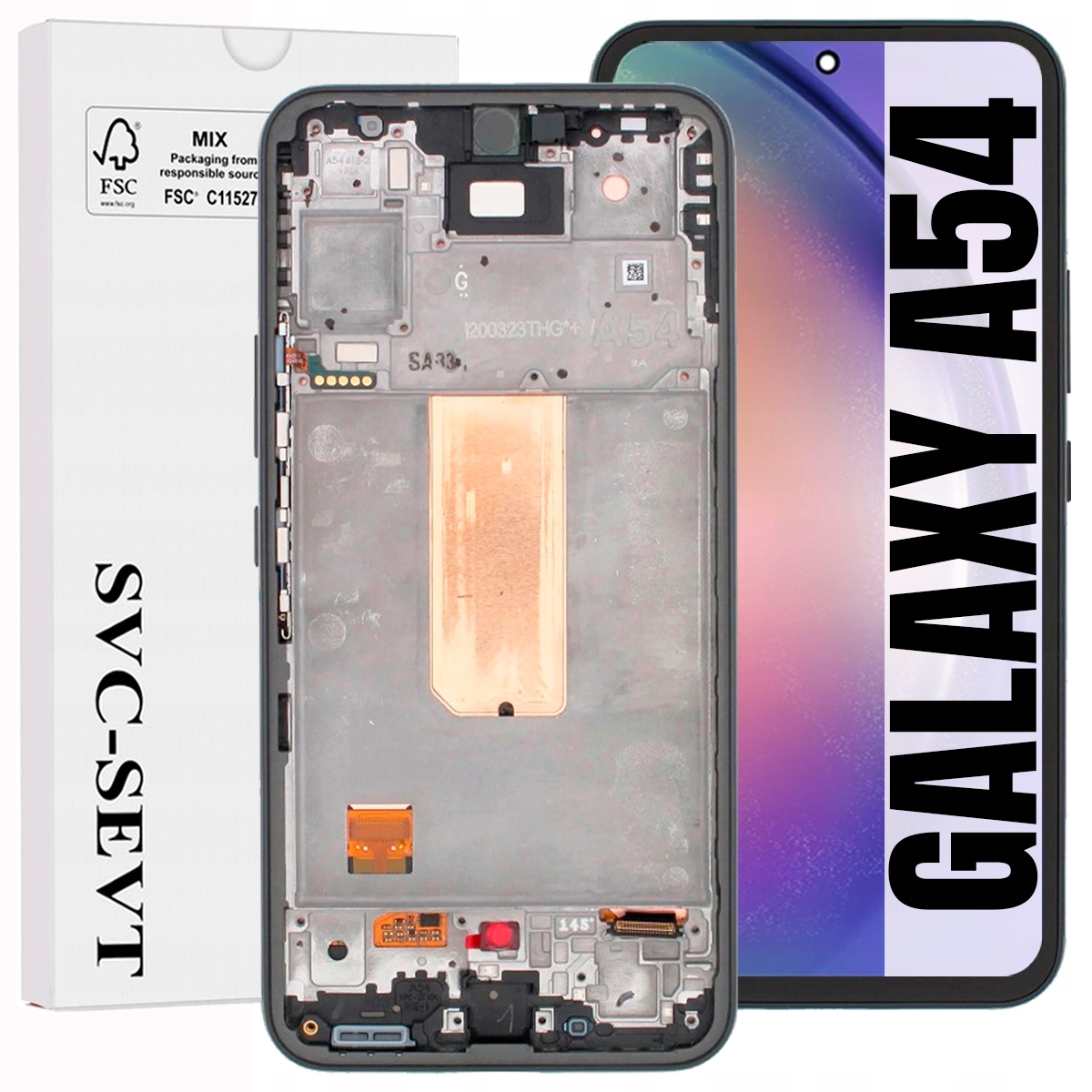 Displej Pro Samsung Galaxy A54 5G A546 Originál LCD Rámeček