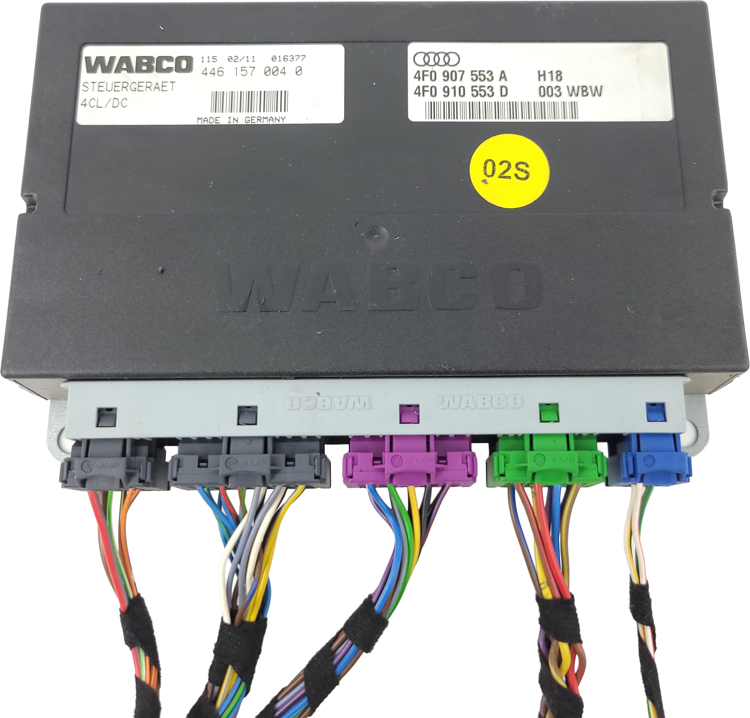 AUDI A6 C6 LIFT module control unit springing 4F0907553A 4F0910553D
