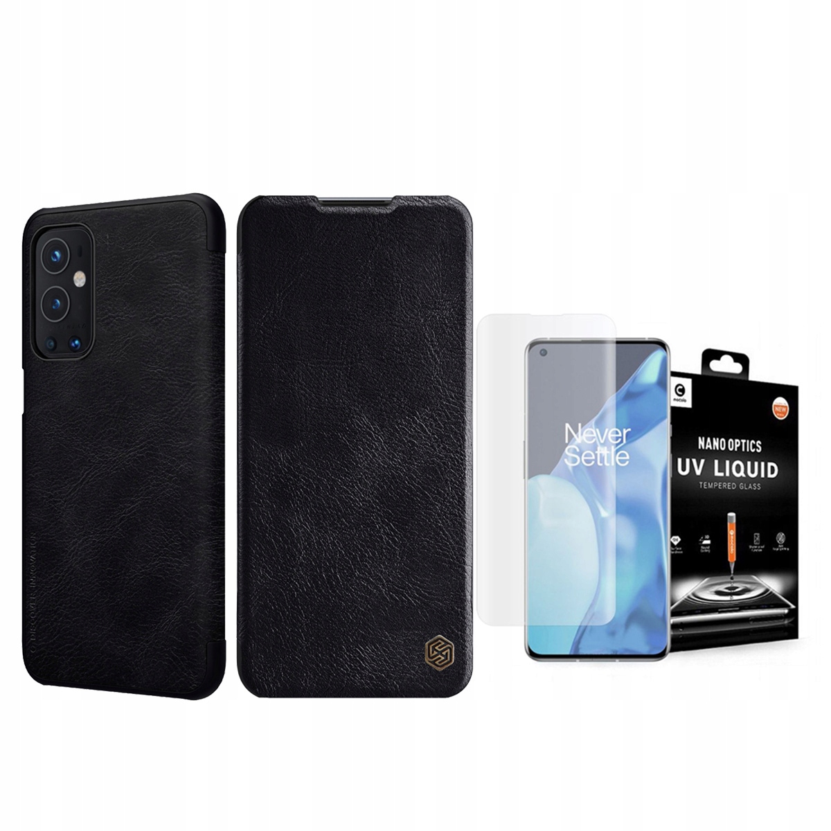 

Nillkin Etui Do Oneplus 9 Pro + Szkło Mocolo 3D Uv