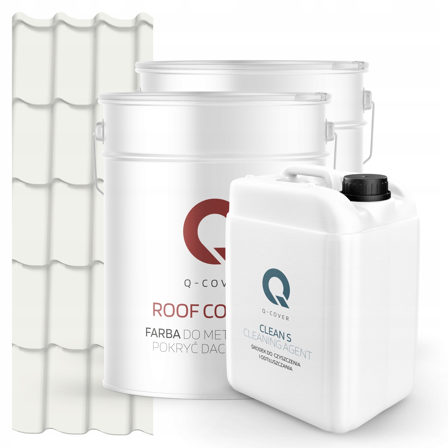 Barva Střecha Kovový Podklad Odmašťovač Bílý Silniční Ral 9016 74 m2 Lesk