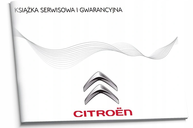 

Citroen Polska Książka Serwisowa 2015-2017