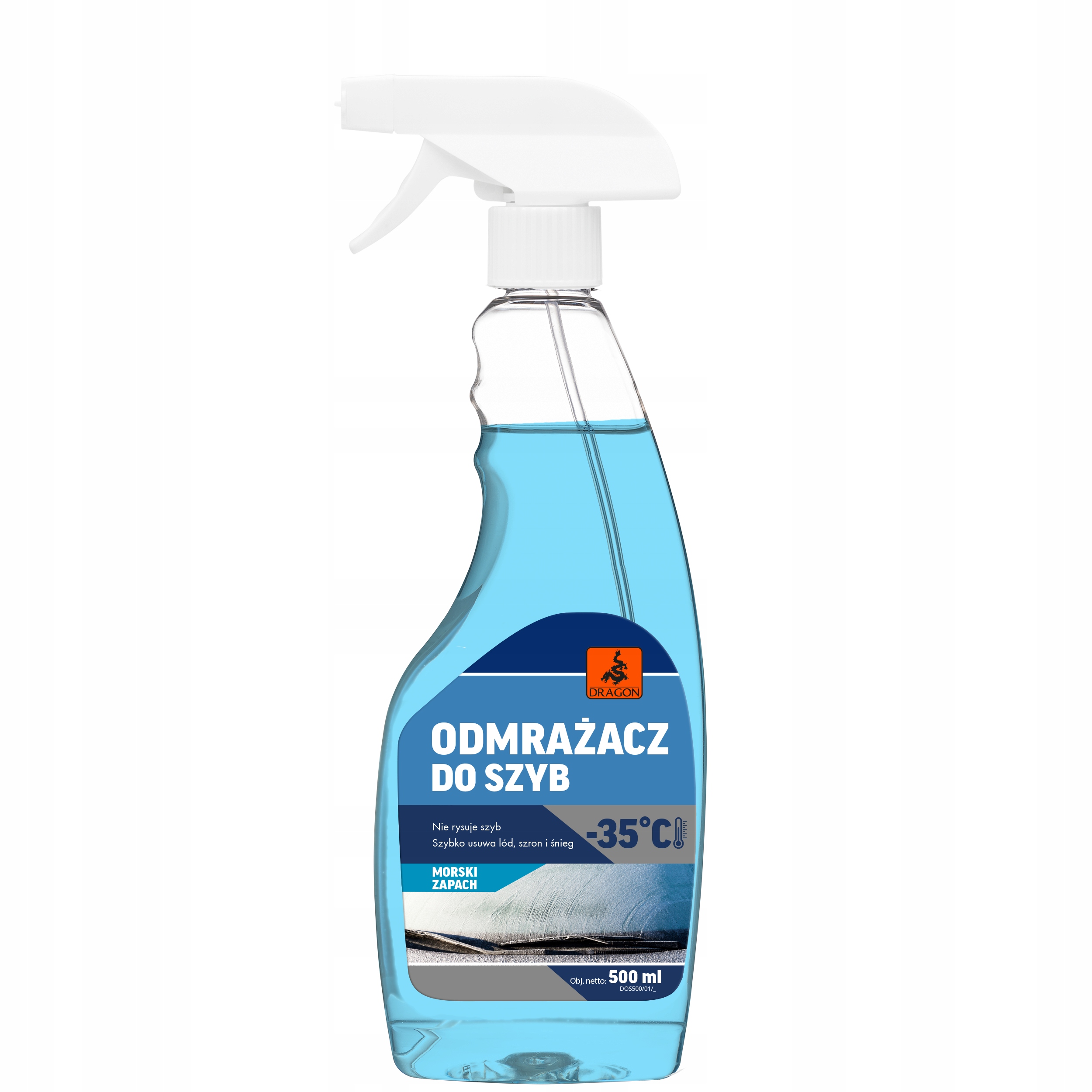 Odmrażacz Do Szyb Dragon Zapach Morski 500ml