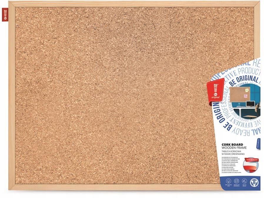 Tablica korkowa w drewnianej ramie 60x90 cm 90x60 Kod producenta TC96