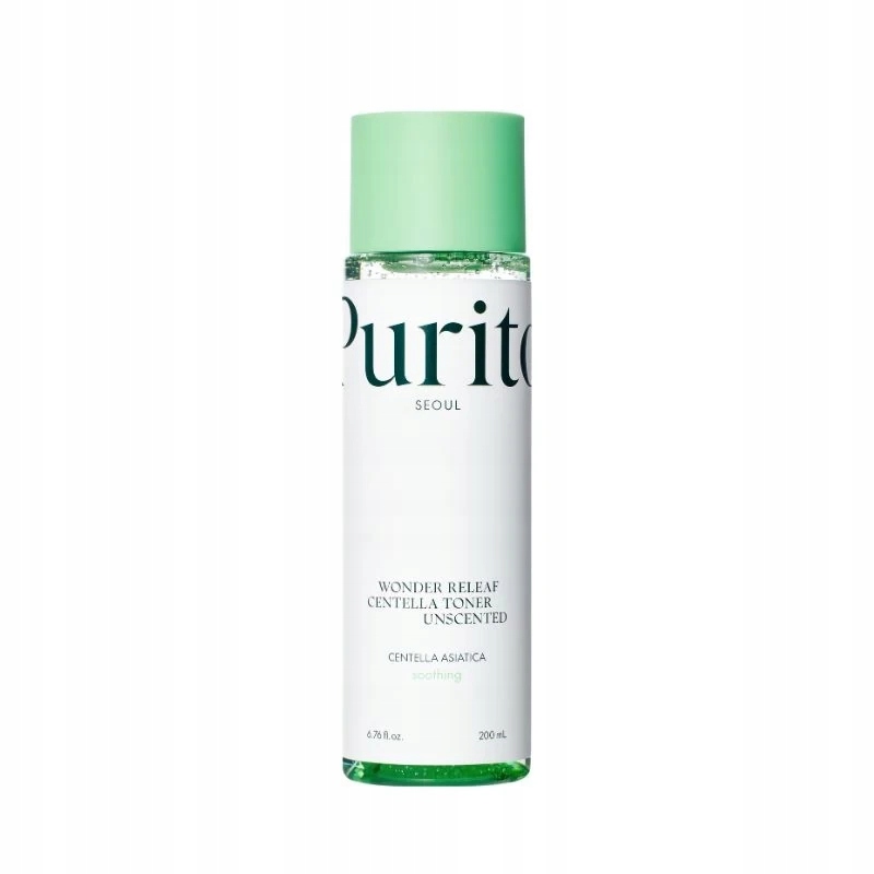 Purito Seoul Wonder Releaf Toner 200 Ml – Bez vůně s pupečníkem asijským