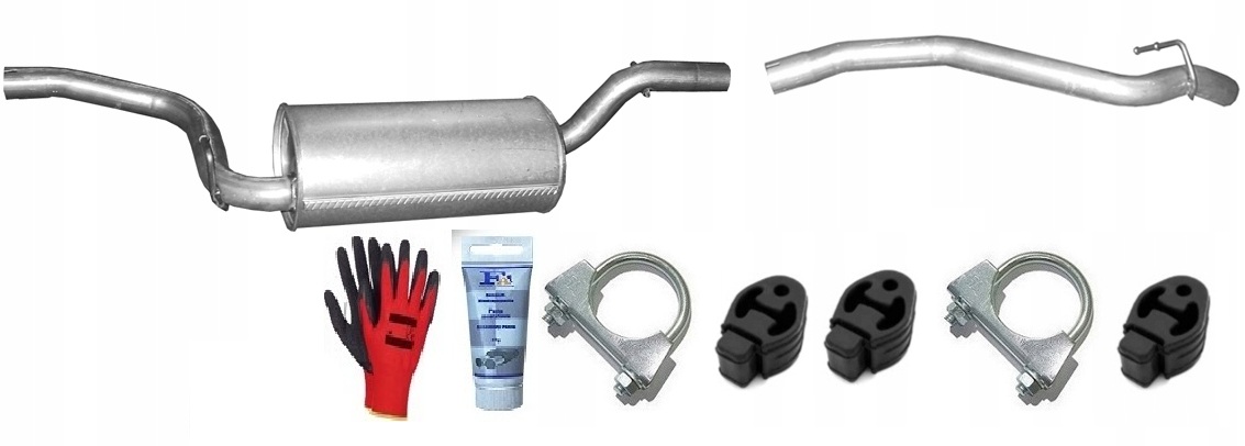 Ford Focus MK2 1.6 1.8 2.0 2004-2011 Sada Tlumiče sada bonus