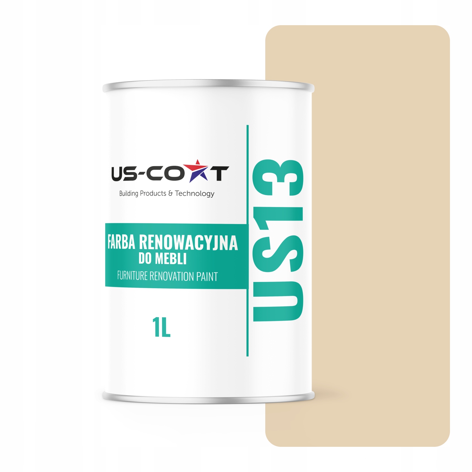 Barva Na Kuchyňský Nábytek A Čela Skříněk Krémově Béžová RAL1015 Satén 1L