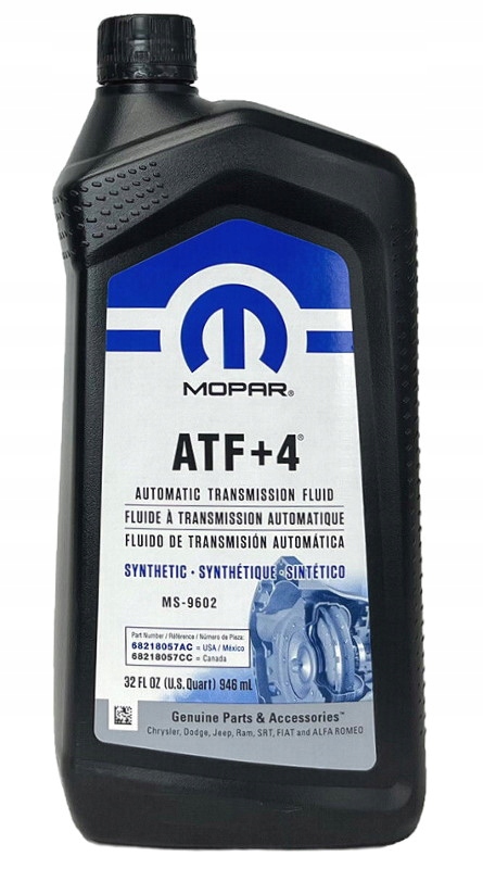 

Mopar ATF+4 0,946L 1L MS-9602 Chrysler Jeep