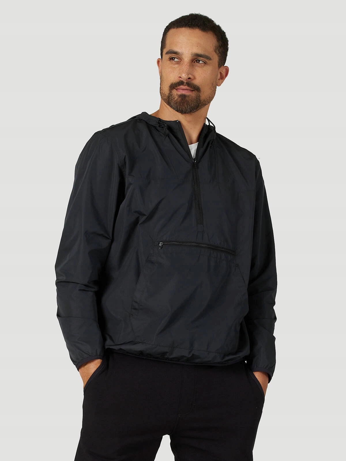Pánská bunda Wrangler Packable Jacket Black WA4NWK100 XXL