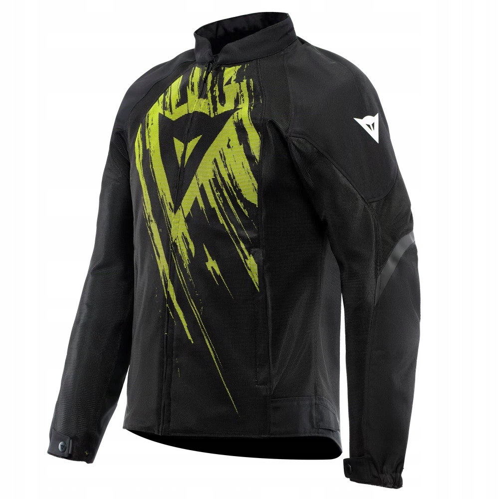Textilná bunda Dainese Herosphere Air Tarmac čierna/žltá fluo 54