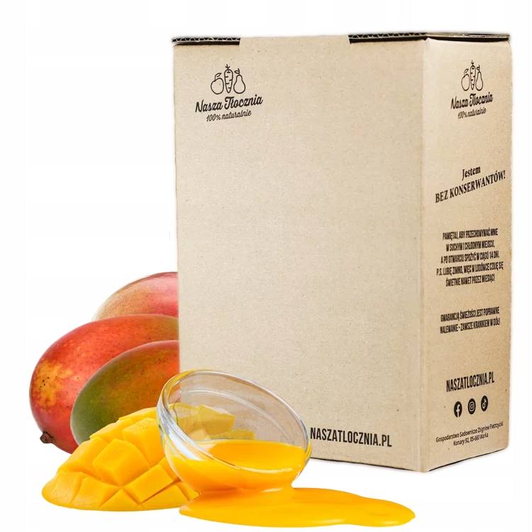 Levně Pyré Mango Pyré 100% Nasza Tłocznia pyré, zmrzlina, sorbety, koktejly Nfc