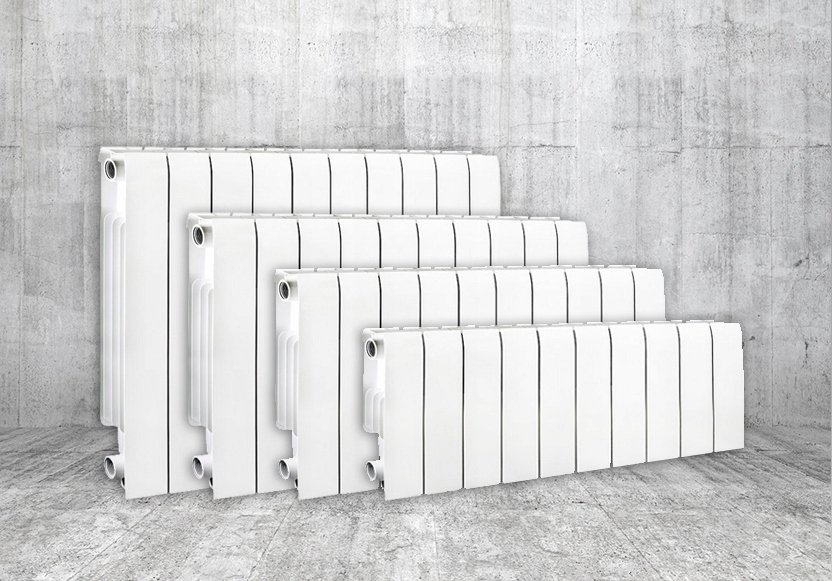 Grzejnik aluminiowy Alliance 500 - 8 żeber - Faral Moc grzewcza 935 W