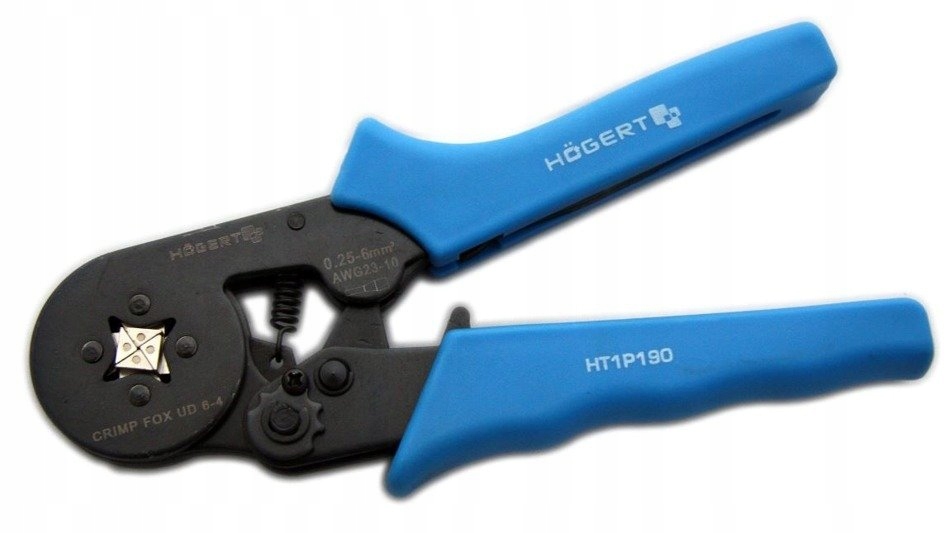 

Hogert HT1P190 Szczypce do zaciskania tulejek