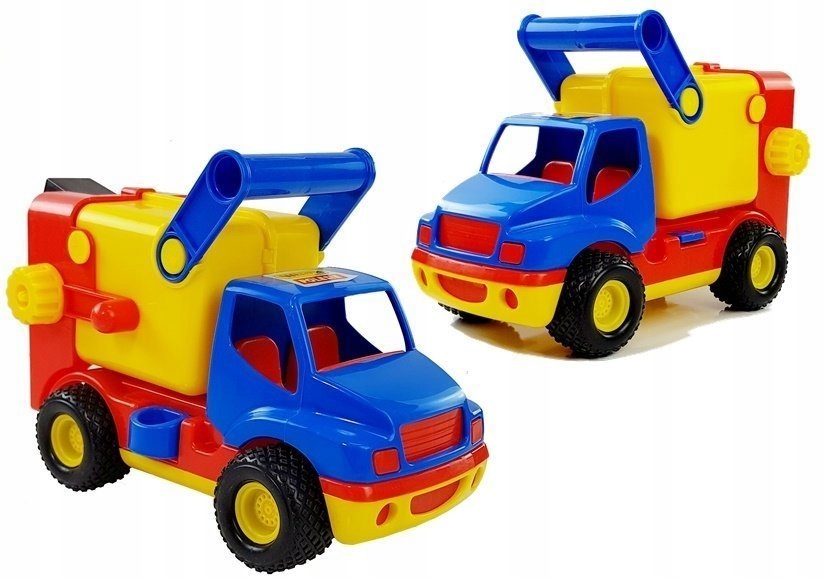 

Auto ConsTruck Śmieciarka Gumowe Koła