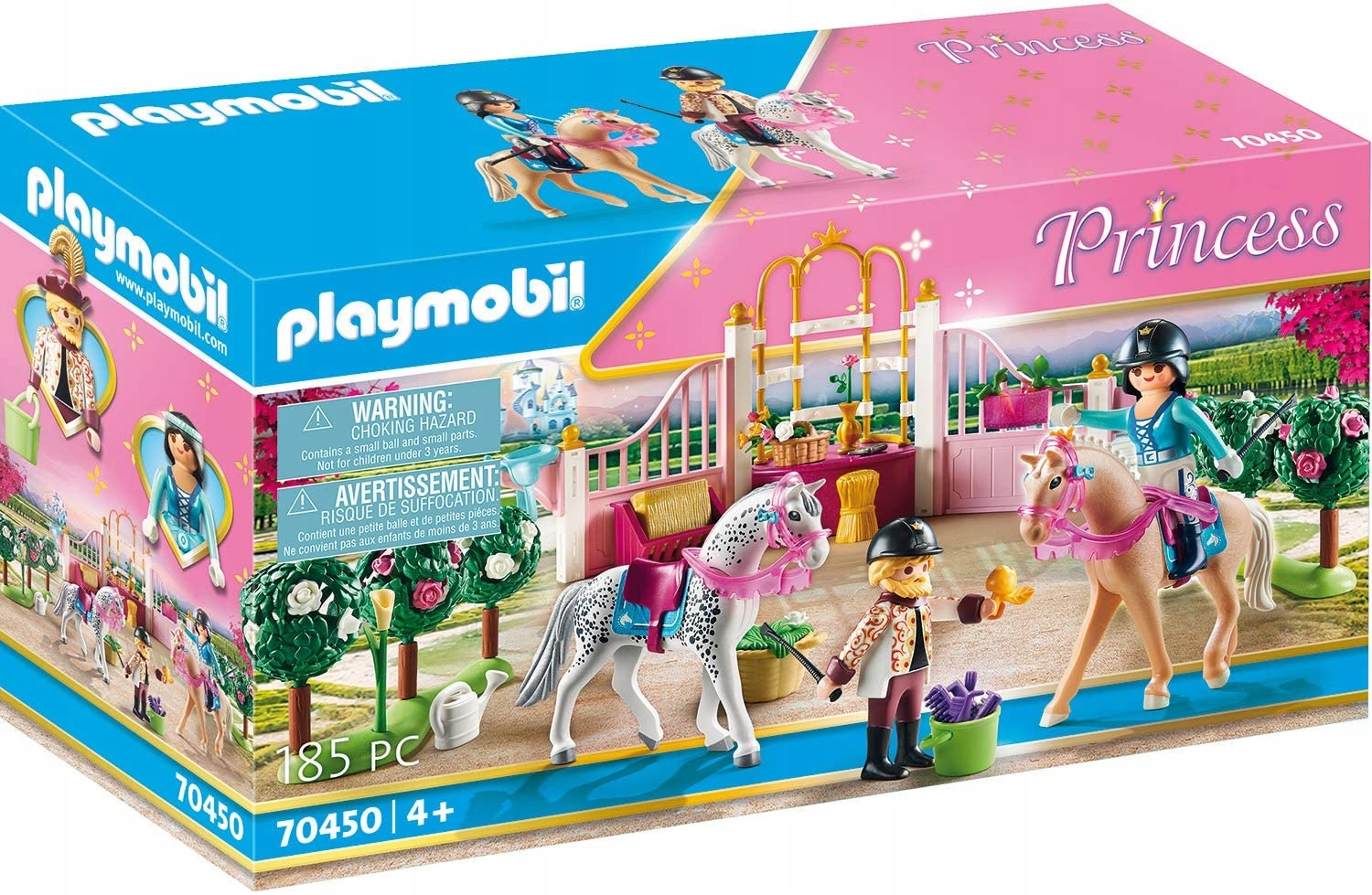 

Playmobil Nauka jazdy konnej w stajni 70450
