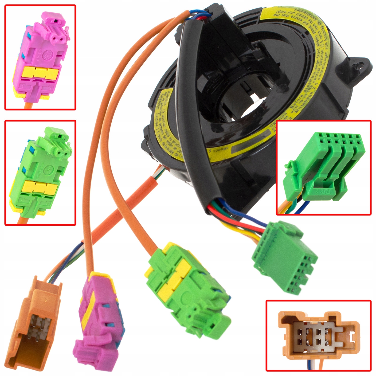 Navíjecí páska Polštáře Airbag Volvo S60 -09 S80 -06 V70 XC70 -07 XC90 -14