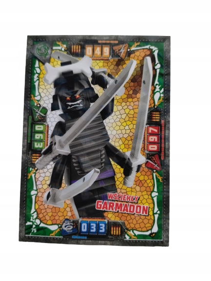 Karta Lego Ninjago Seria 4 Numer 075