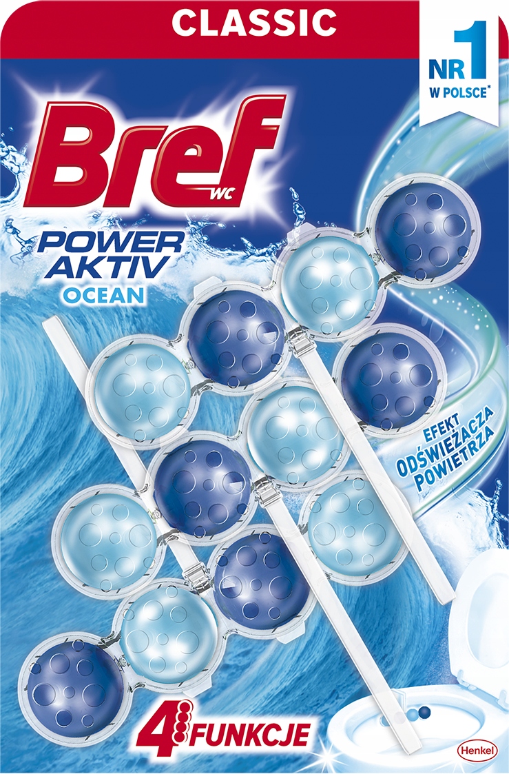 

Zawieszka do Wc Bref Power Aktiv Ocean 3x50g