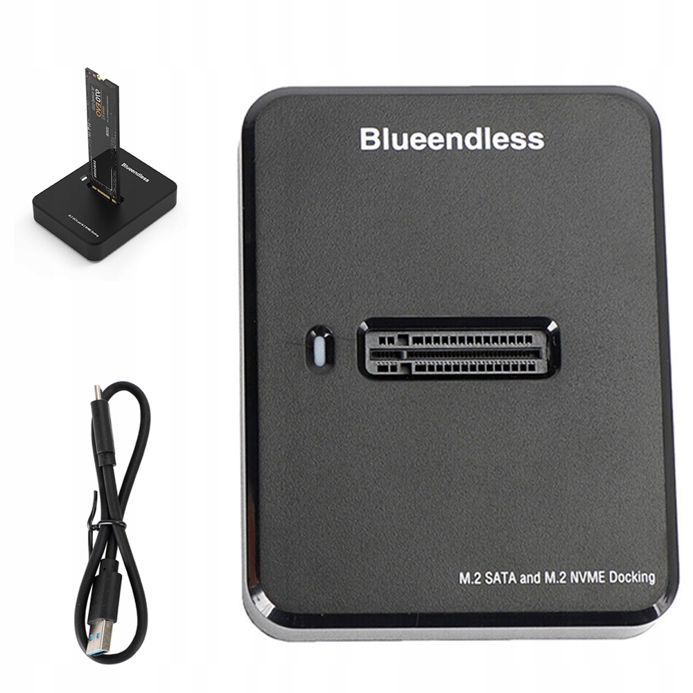 

Adapter Ssd Nvme/sata kieszeń dysk M.2 Usb-c SD03A