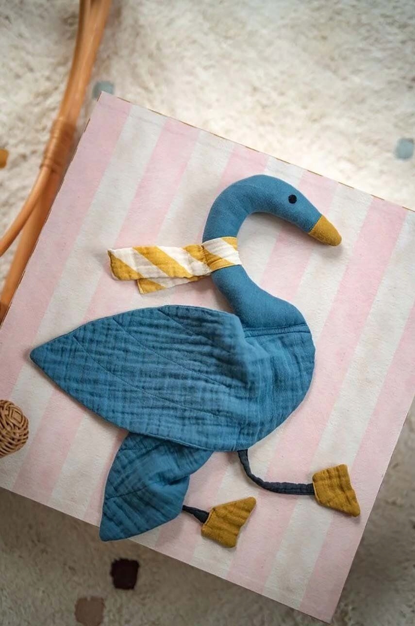 La Millou przytulanka niemowlęca DouDou Swan NAVY 144229.Przytulanka.DouD
