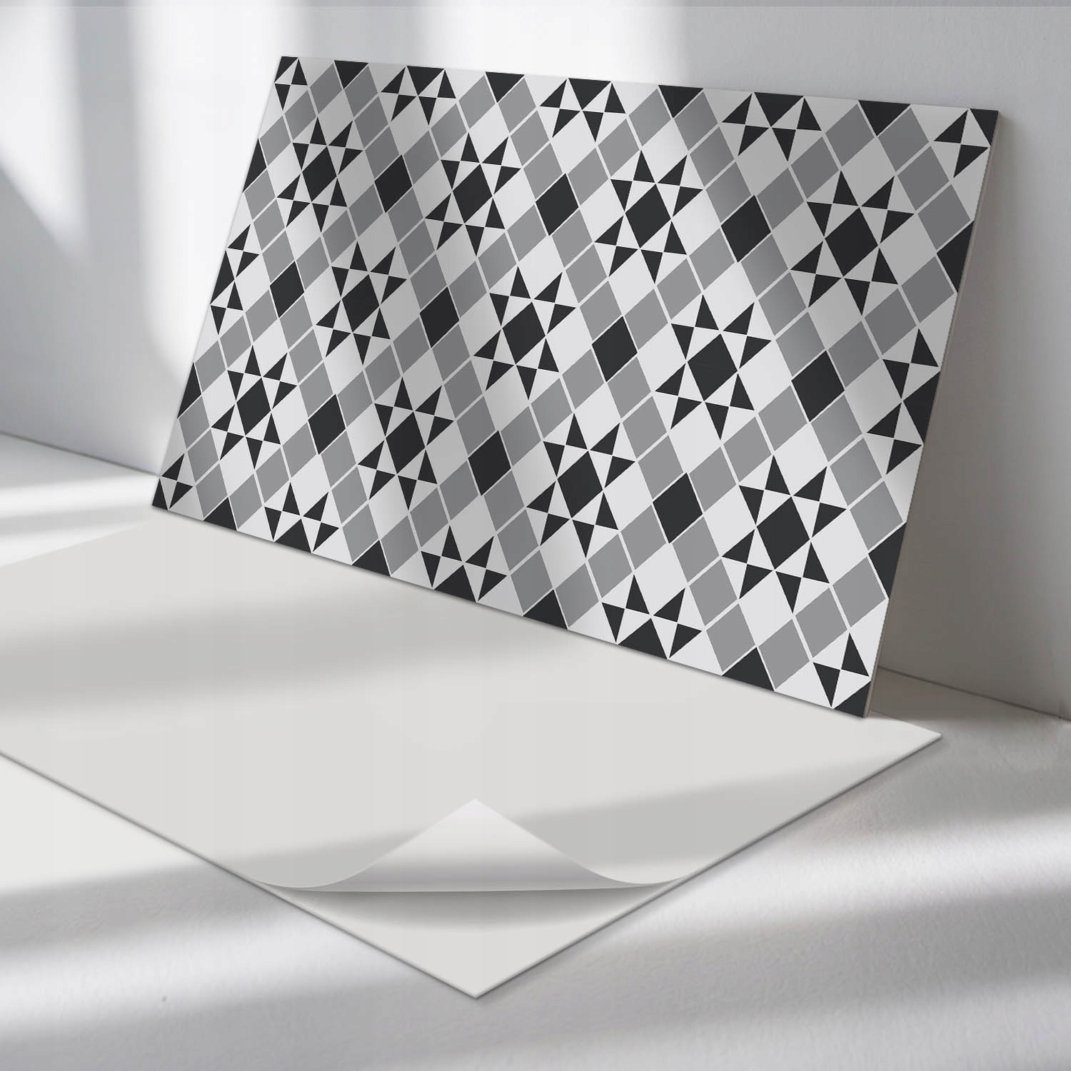 Balíček samolepiacich Pvc panelov Geometrický vzor s hviezdami 6x60x30 cm