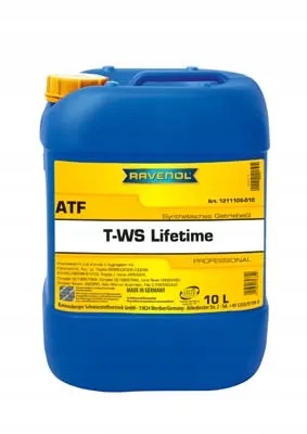 OLEJ RAVENOL ATF T-WS LIFETIME 10L CHRYSLER/VW/TOY