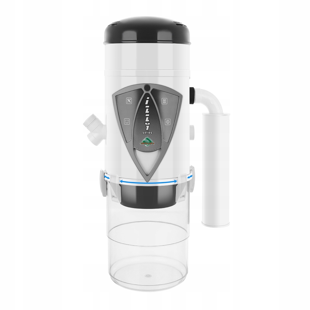 ODKURZACZ CENTRALNY IZZY550 + zestaw GRAND 15mb Maksymalna długość instalacji 200 m