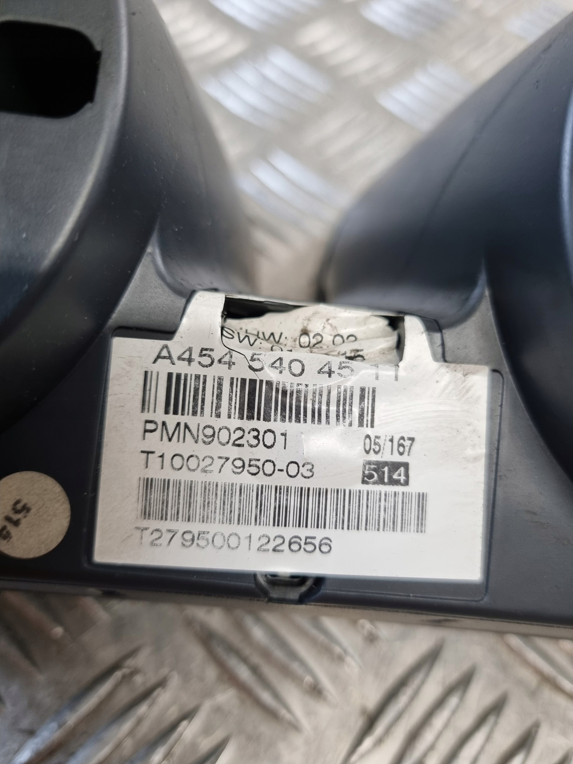 SMART FORFOUR dials dials A4545404511 EU