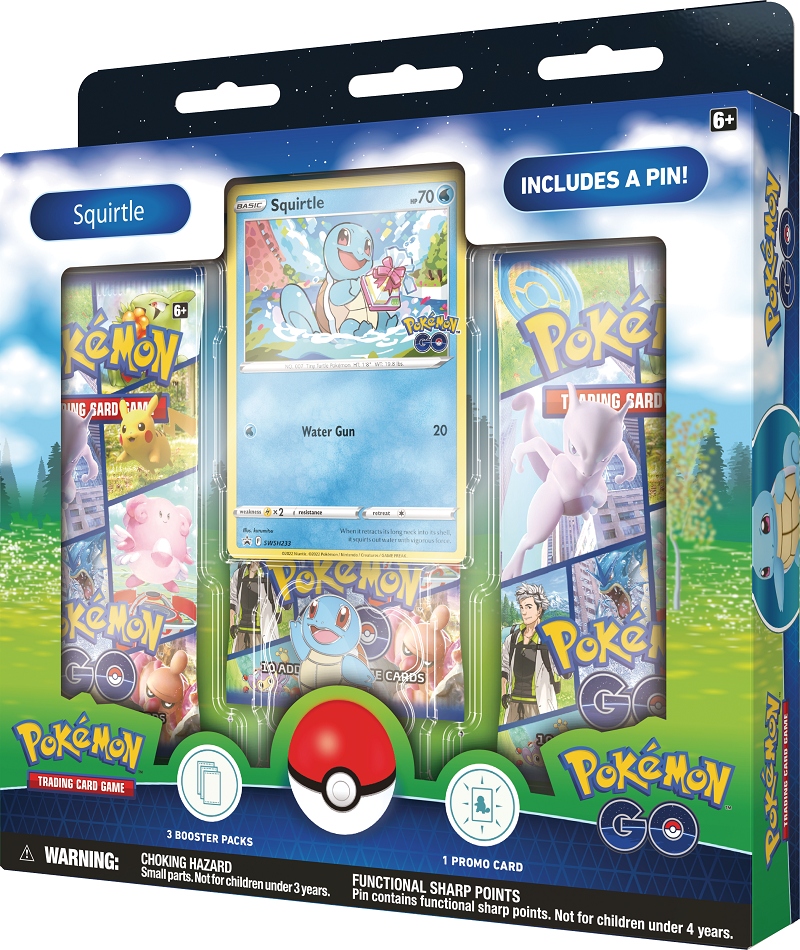 

Pokémon Tcg: Pokémon Go Pin Collection Squirtle