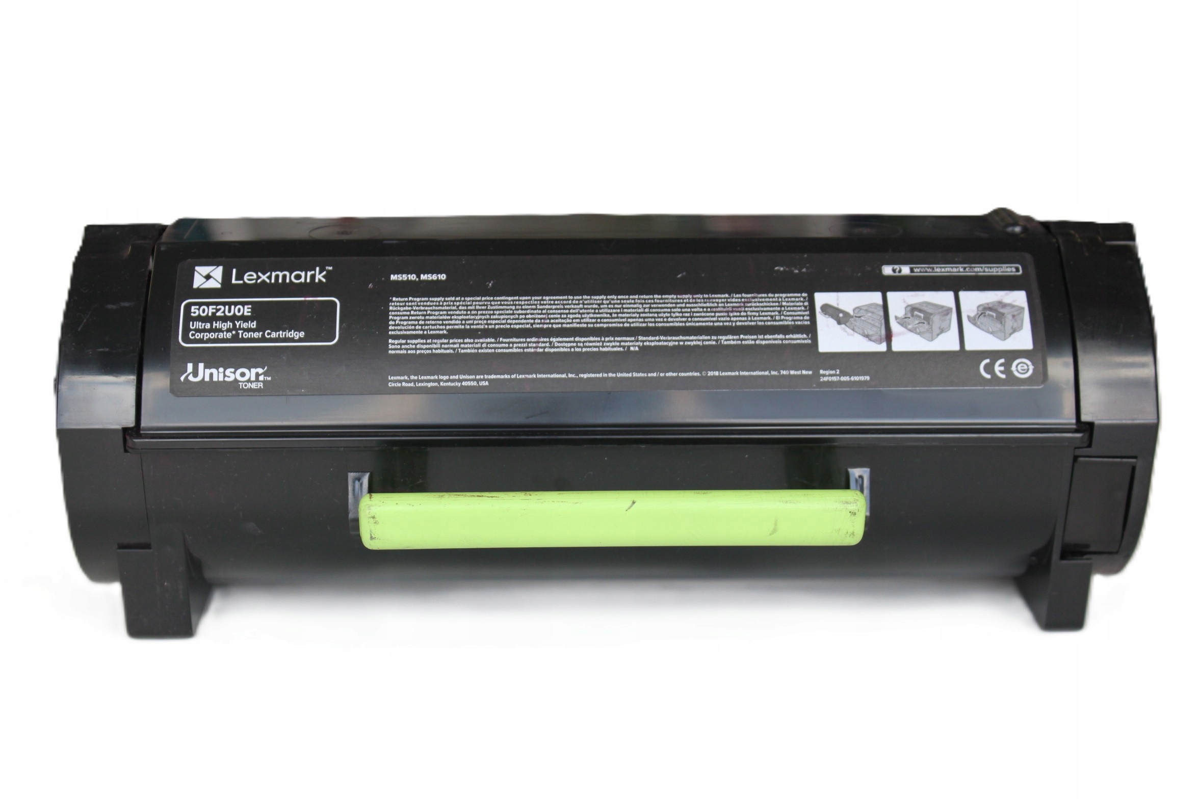 Lexmark 50F2U0E toner černý originál