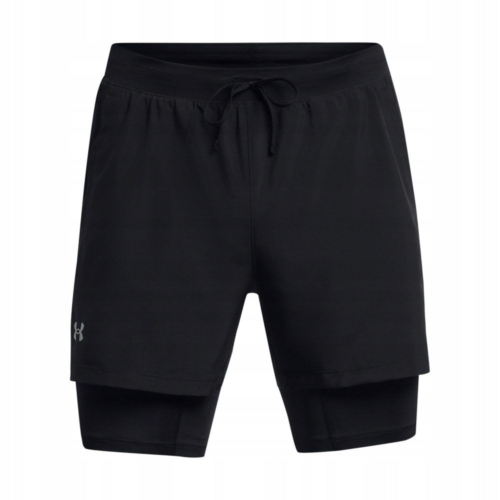Kraťasy 2V1 Launch Elite Černé Lg Under Armour AW26