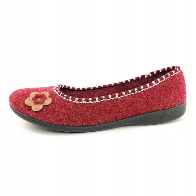

Kapcie damskie Adanex 16270 bordo - 39