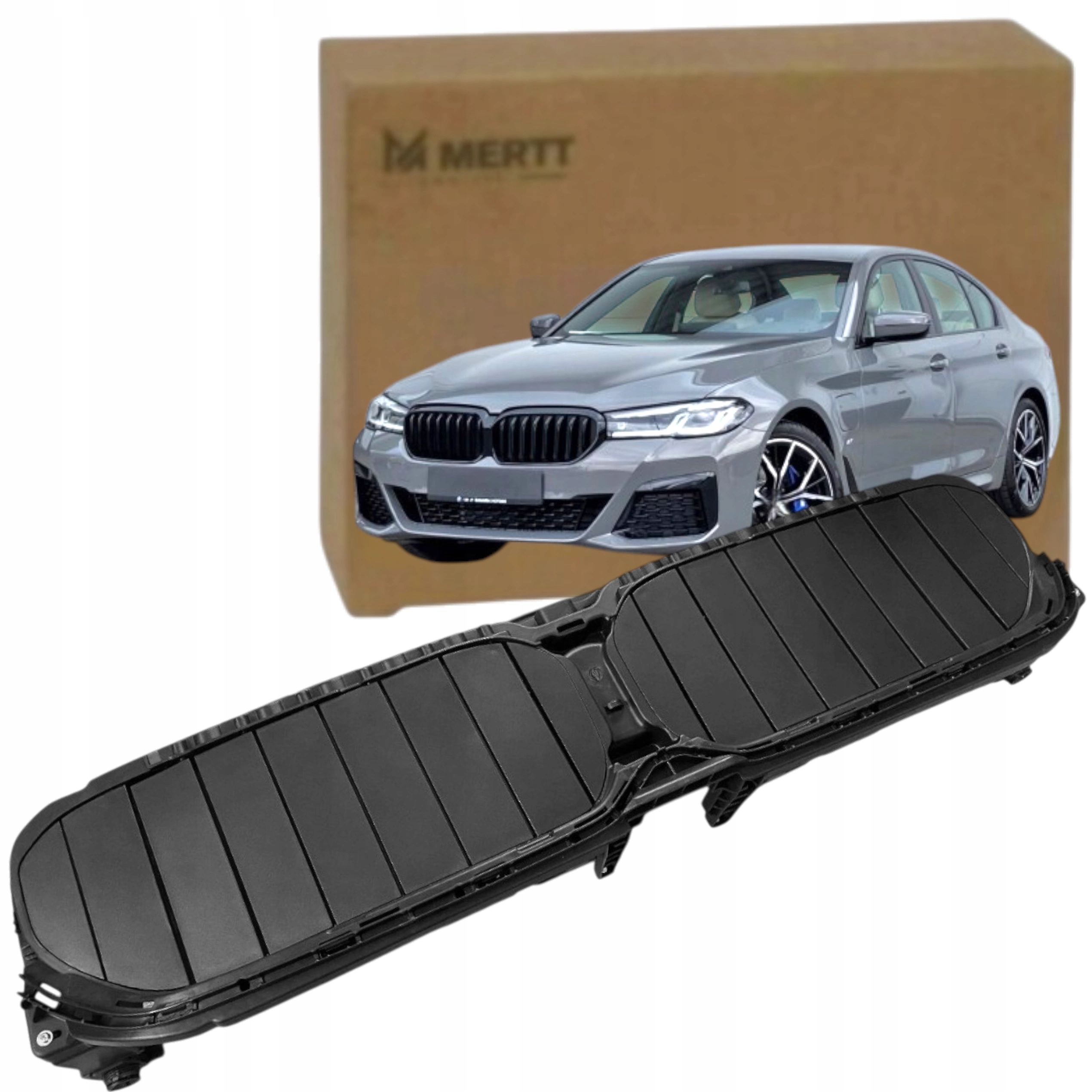 Volant Vzduchu roleta Kanál přívodu Bmw 5 G30 G31 2020+ LCI 51749498612
