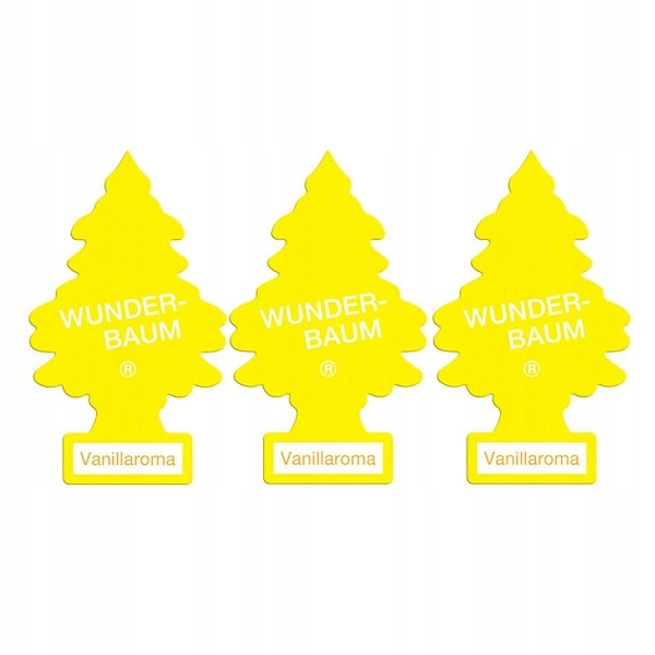 Wunder Baum choinka zapachowa Wanilia 23-180 3szt