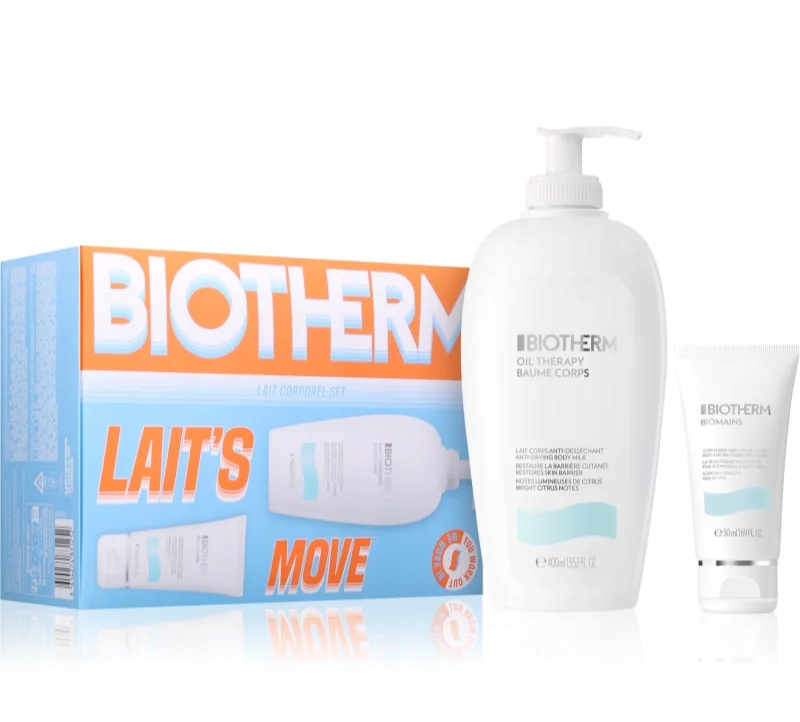 Biotherm Lait Corporel Sada Mléko 400 ml Krém na ruce a nehty