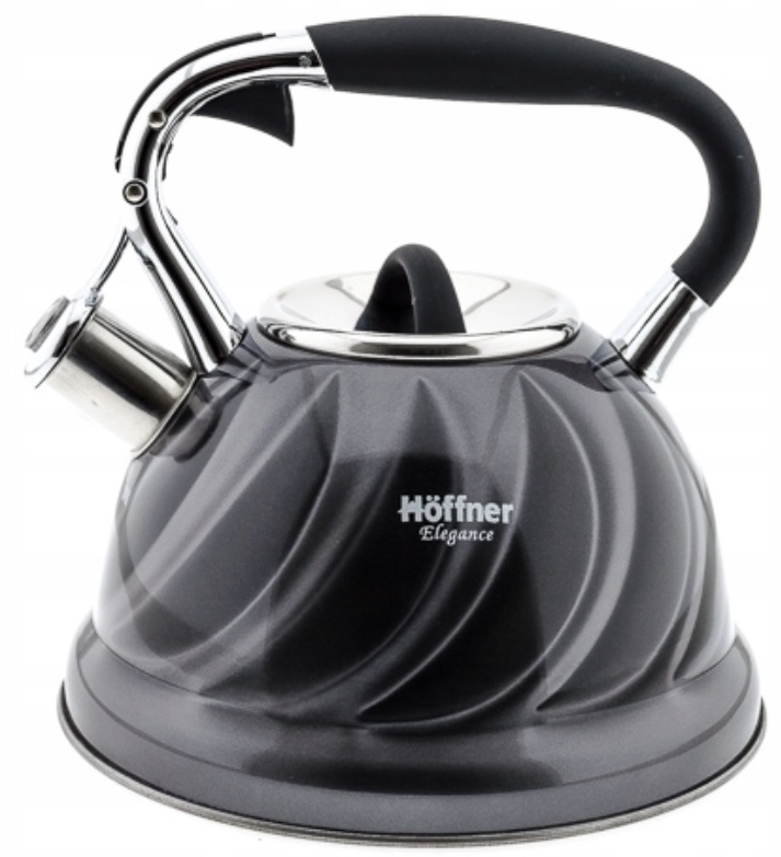 Konvice Ocelová 3L Indukční plyn 3D vzor Barevná Hoffner Premium