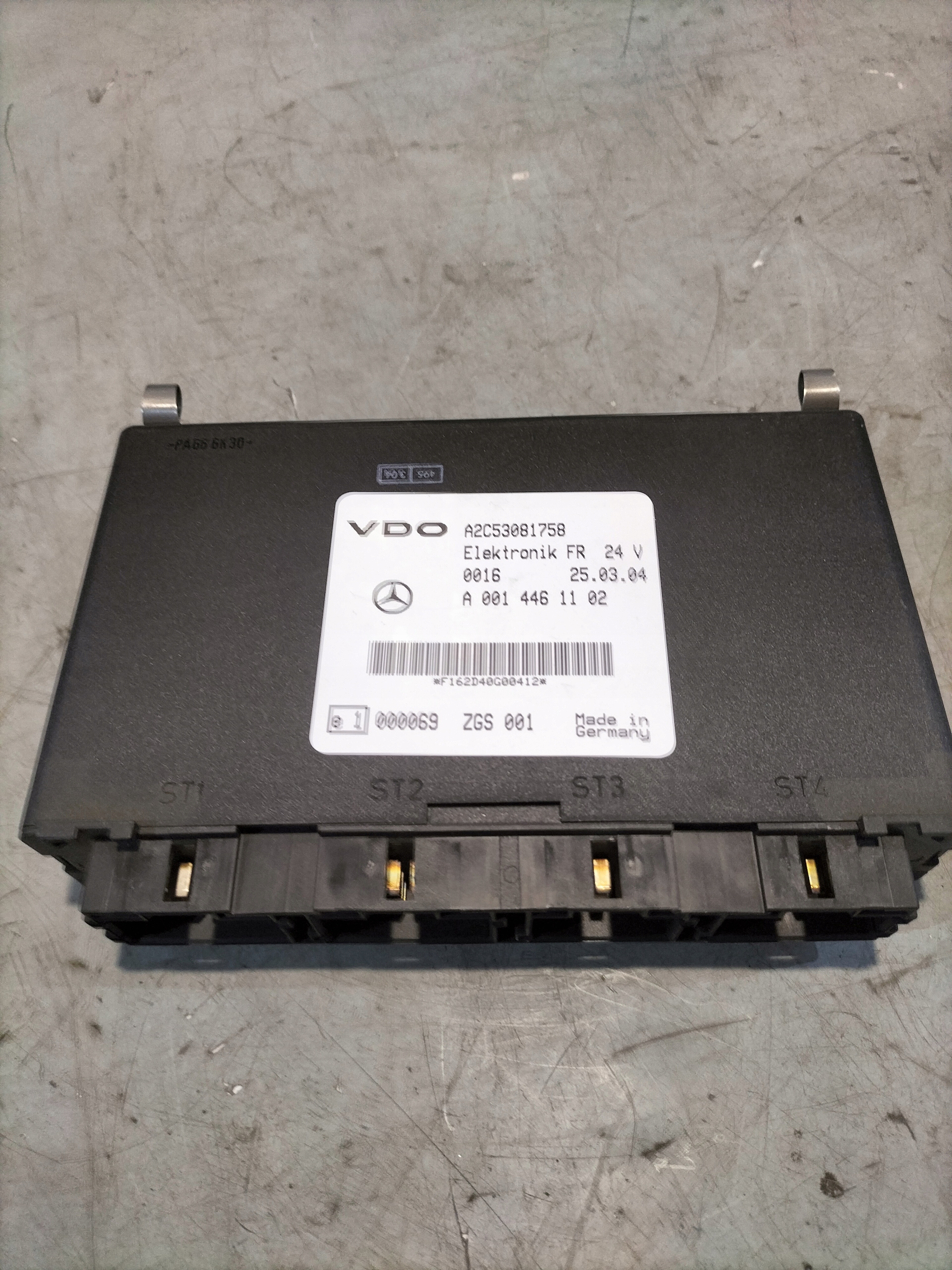 control unit CPC A0014461102 MERCEDES
