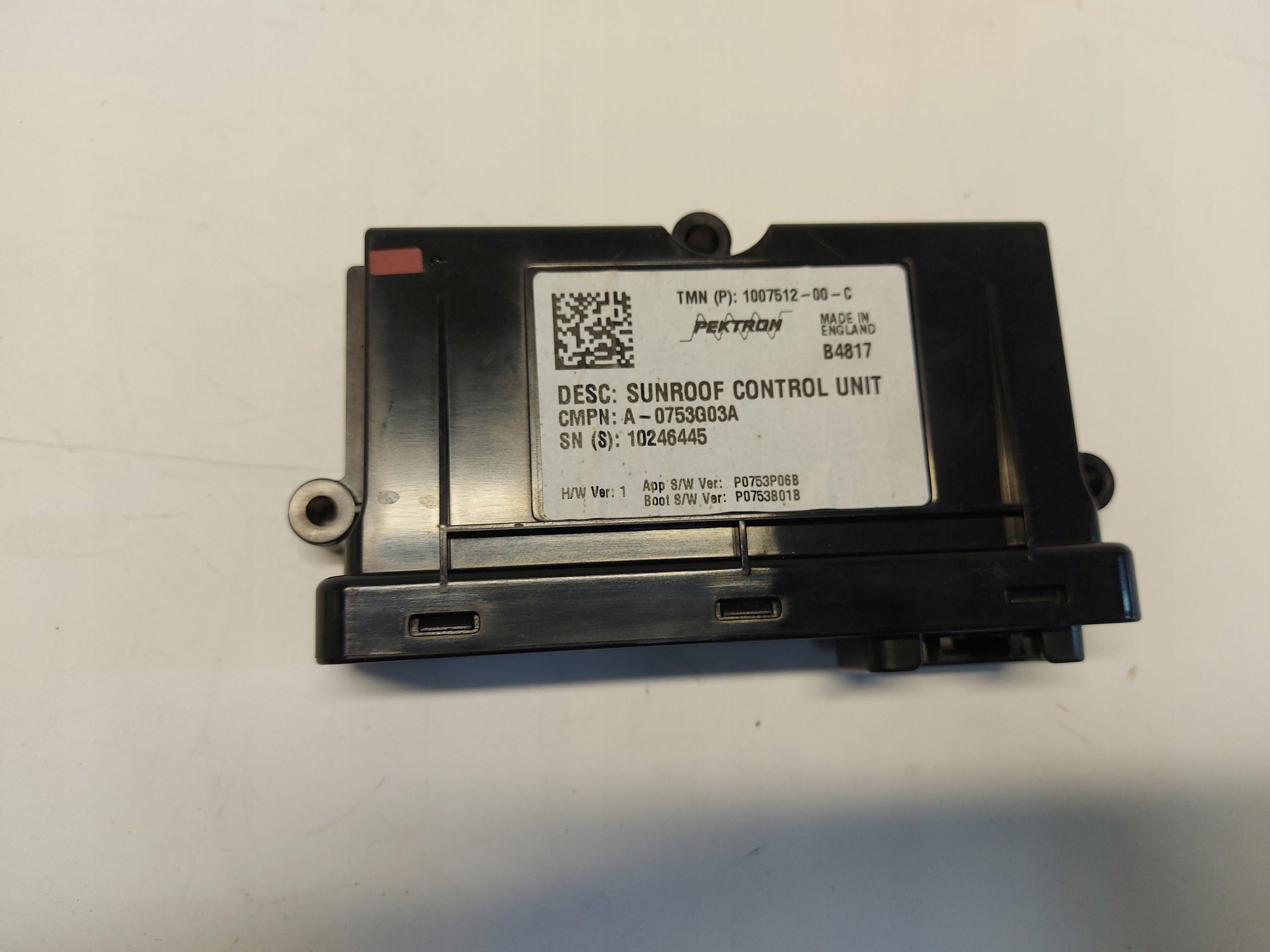 Tesla Model S LIFT module control unit bonnet boot 1007512-00-c