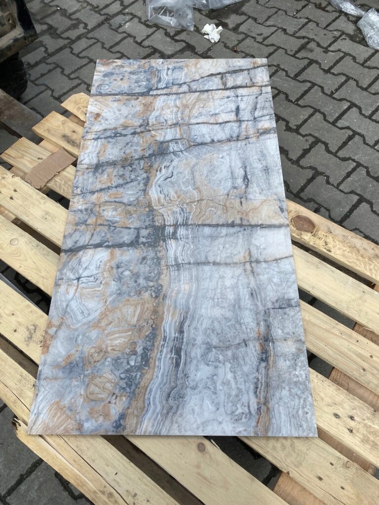 Gres płytka 60x120 Blue Jeans Wykończenie błyszczące